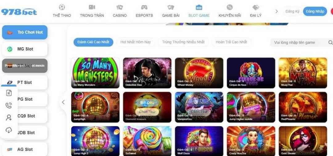 Sân chơi 978Bet là không thể thiếu của một tín đồ mê game