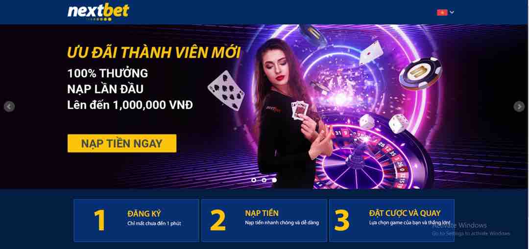 Nextbet - Trải nghiệm chân thật trên từng phút giây