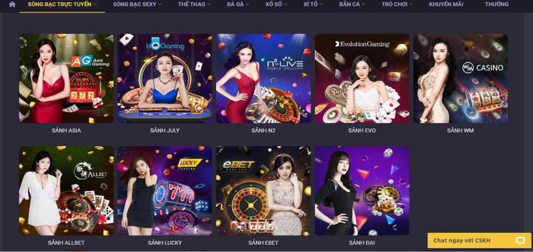 Nhà cái Vegas79 mở ra sân chơi cá cược vô cùng hấp dẫn tới thị trường